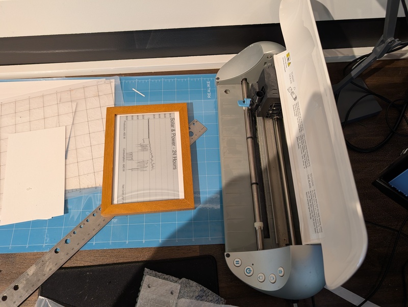 Silhouette Portrait cutter and a mess