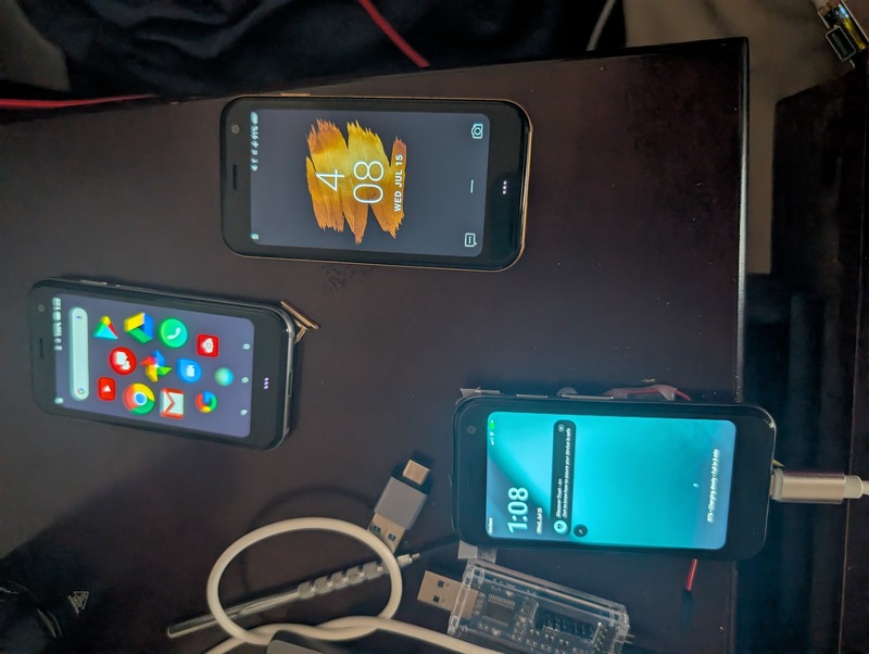 Three pvg100s on my nightstand